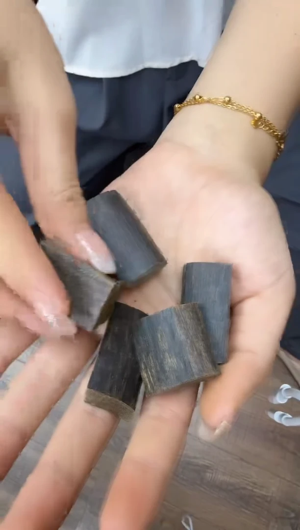 沉香吊坠11号文莱蛇皮多样性发一