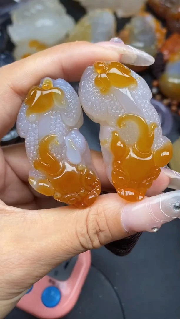 【闪购商品】玛瑙/玉髓颈饰未镶嵌ll