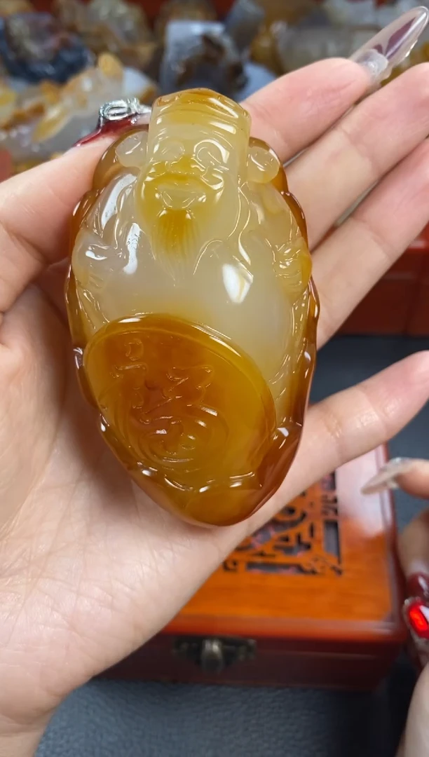 【闪购商品】玛瑙/玉髓手把未镶嵌1