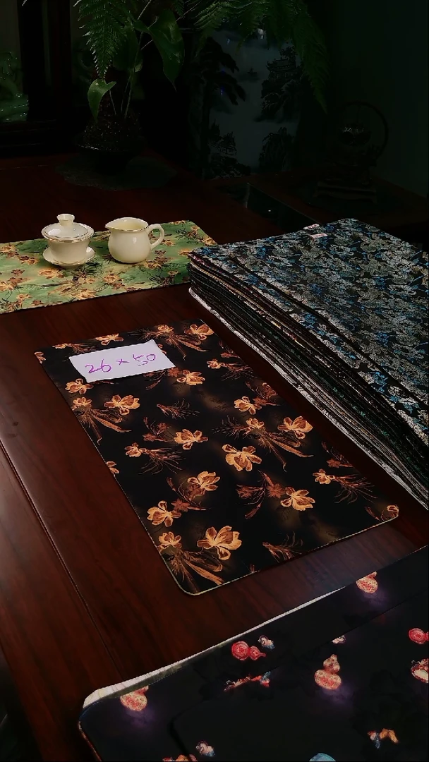 【芙蓉园双面】中国风干泡织锦茶席26*50