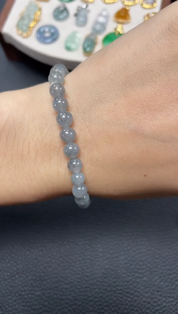 【闪购商品】翡翠手串未镶嵌一个  JK615