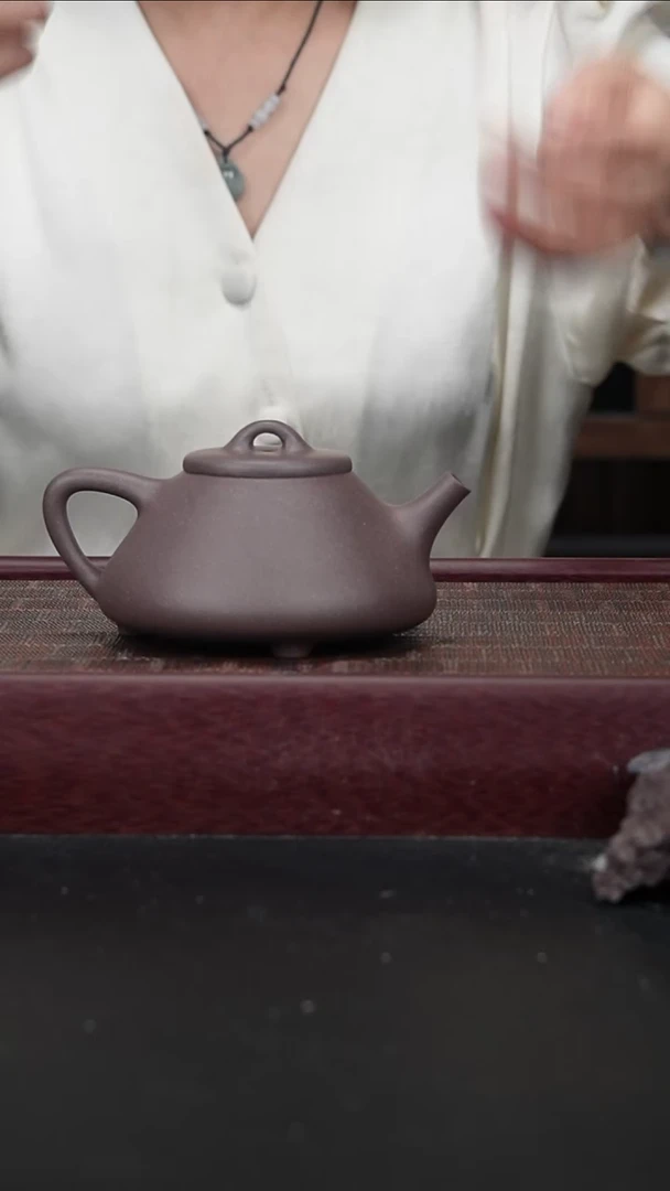 茶壶紫砂天青泥子冶石瓢1