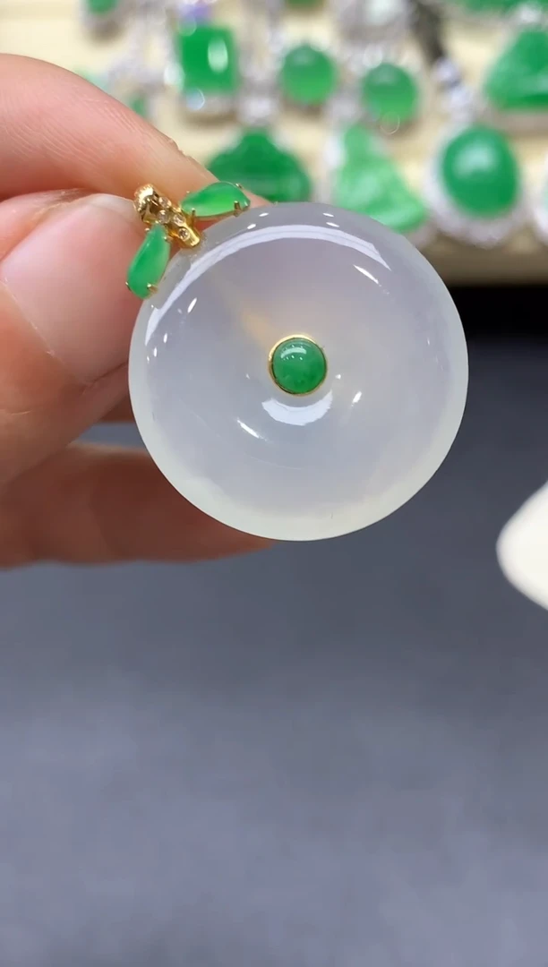 颈饰未镶嵌翡翠499-中国好珍宝