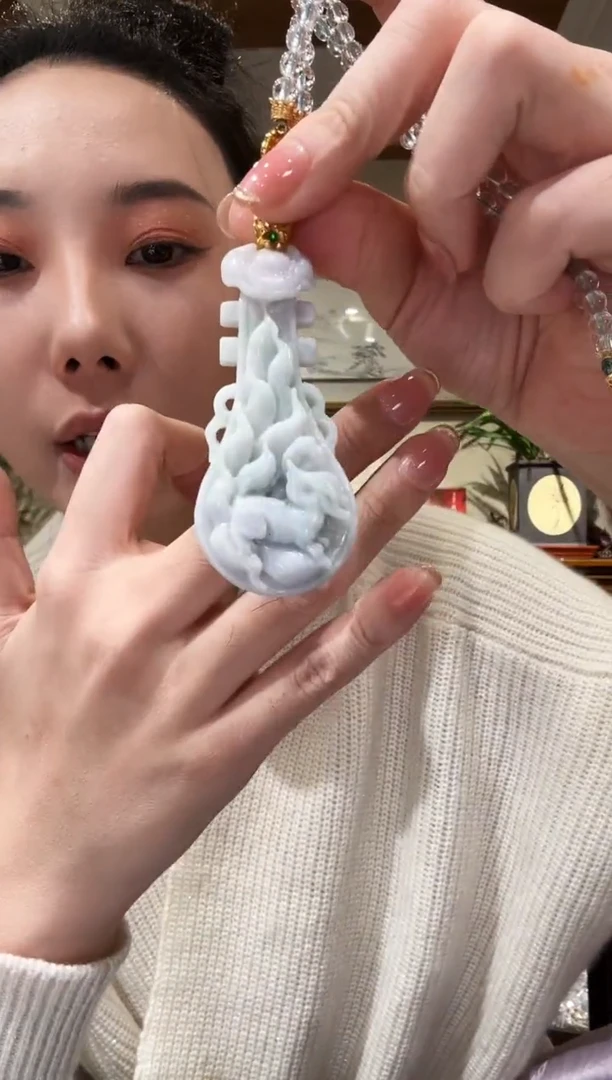 【闪购商品】翡翠颈饰未镶嵌国风