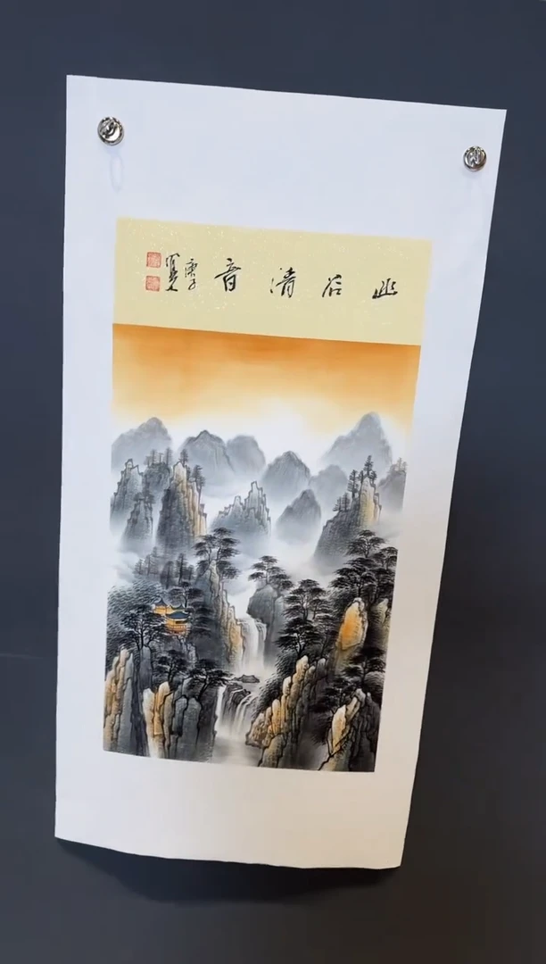 国画郝凤先幽谷清音2025-1231DH028