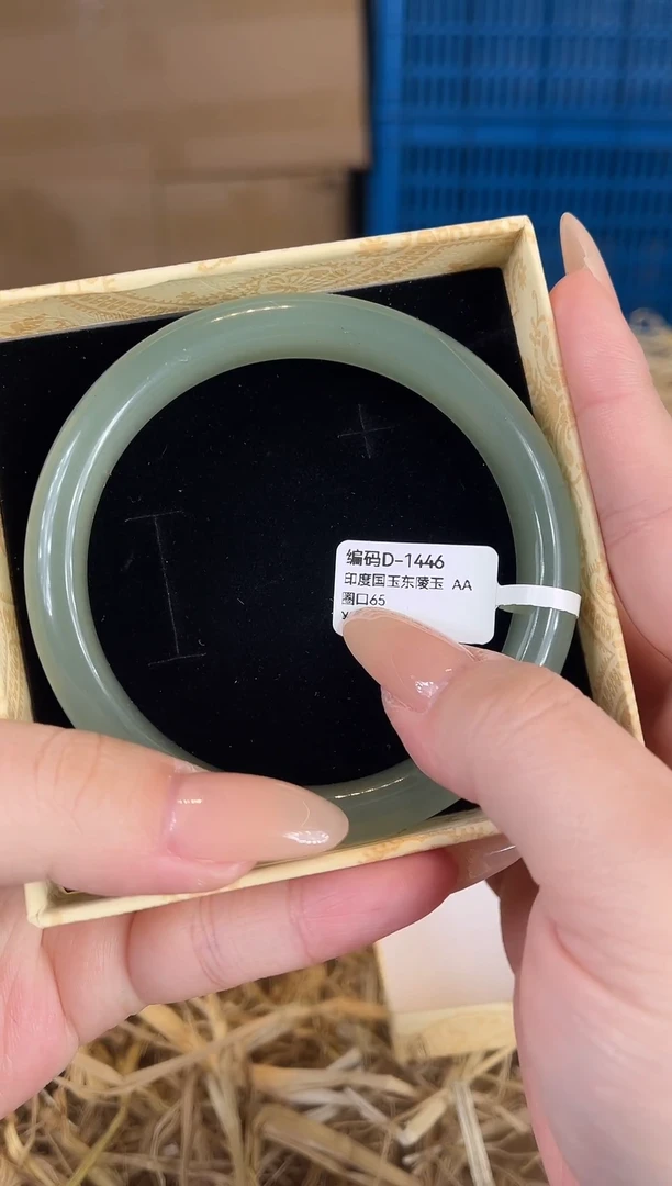 未镶嵌手镯石英质玉D1446