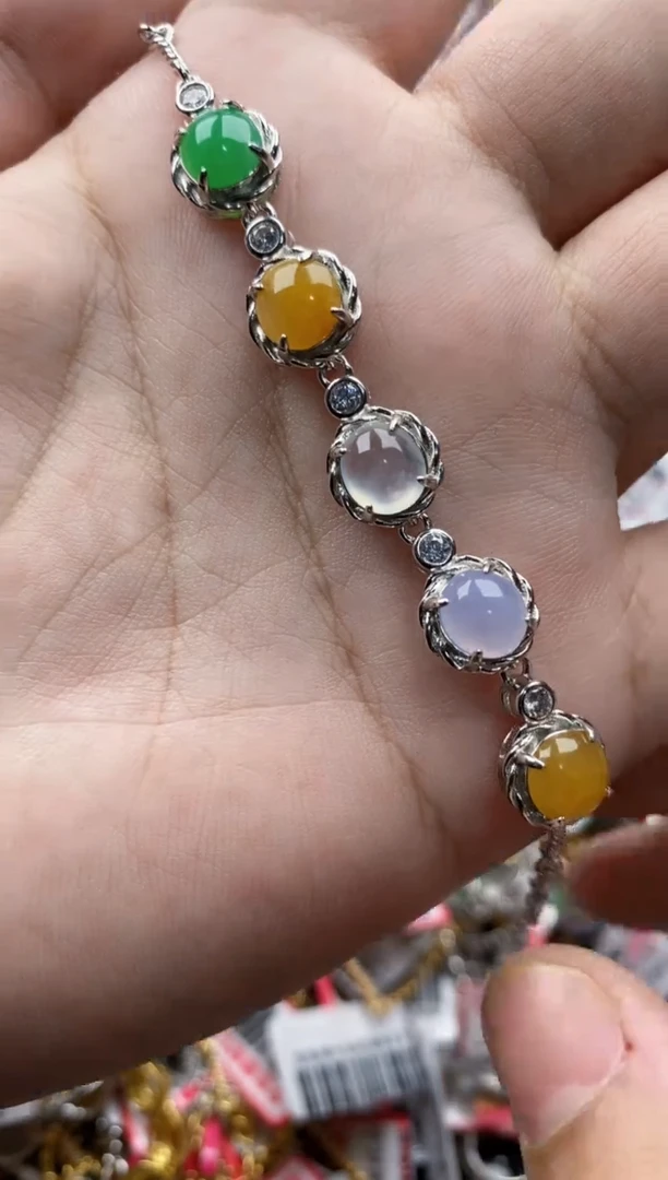 【闪购商品】翡翠戒指银S925镶嵌11111---6