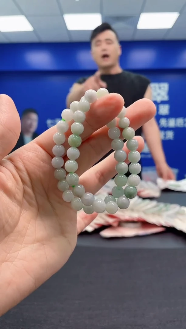 未镶嵌手链翡翠多样性发其一手串