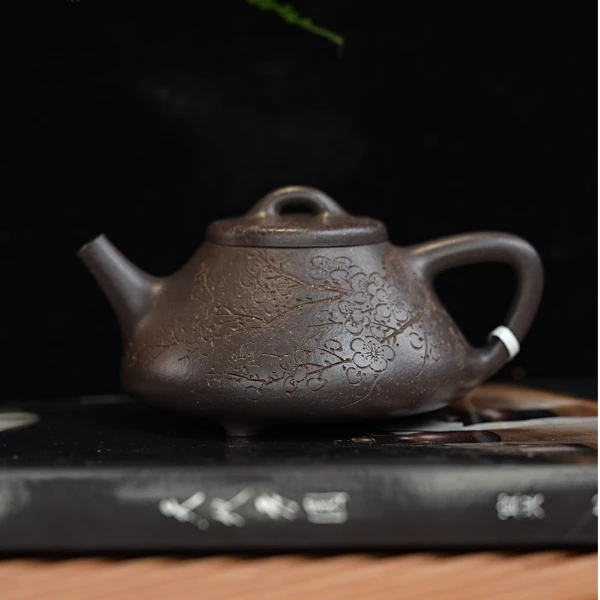 【高振宇专属】天青泥 子治石瓢 范国平 220cc全手工紫砂壶