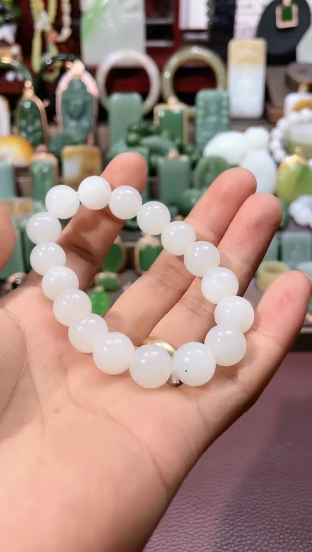 手串未镶嵌和田玉【手艺人721】10