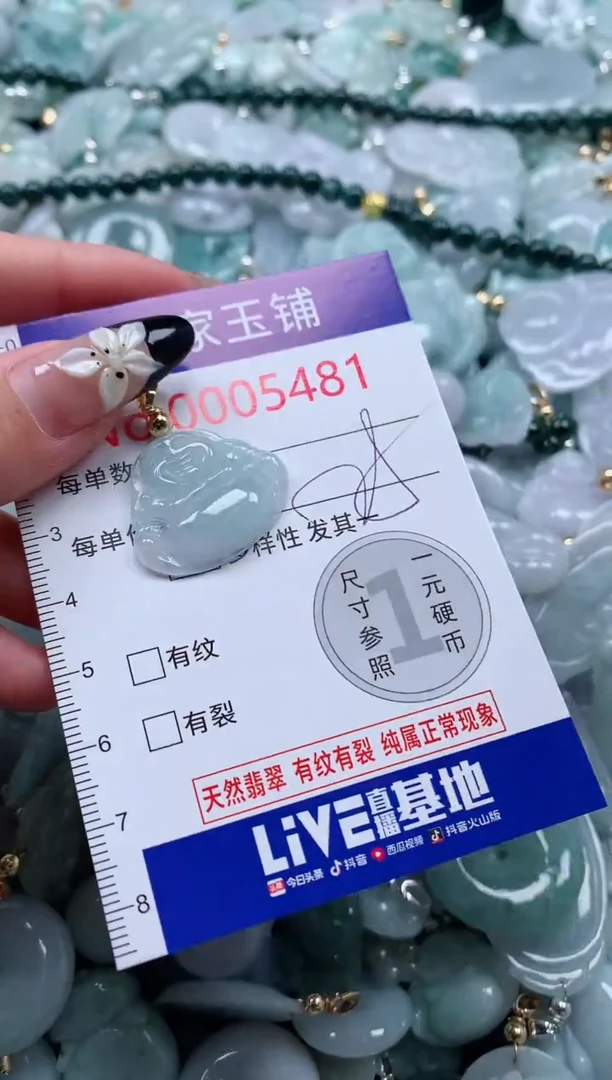 颈饰未镶嵌翡翠5481