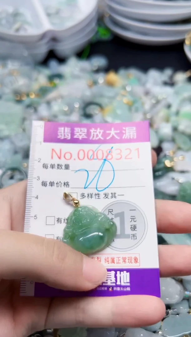 颈饰未镶嵌翡翠8321