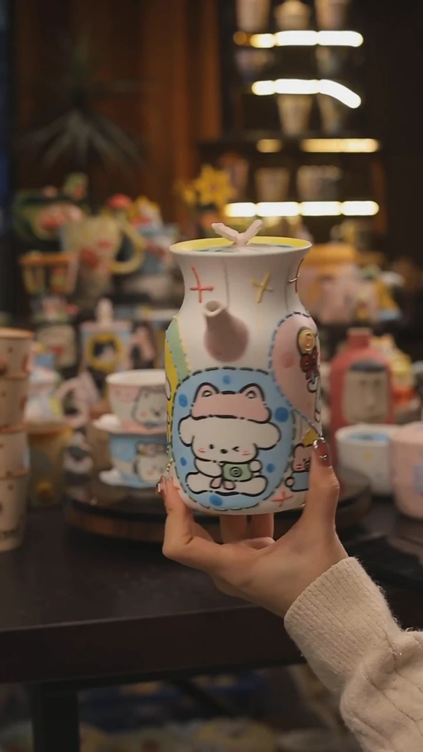 景德镇釉下彩绘设计师款式陶瓷