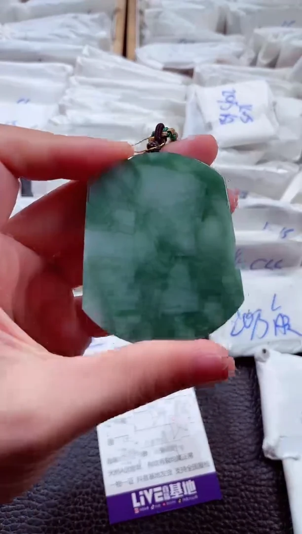 翡翠未镶嵌颈饰00003712