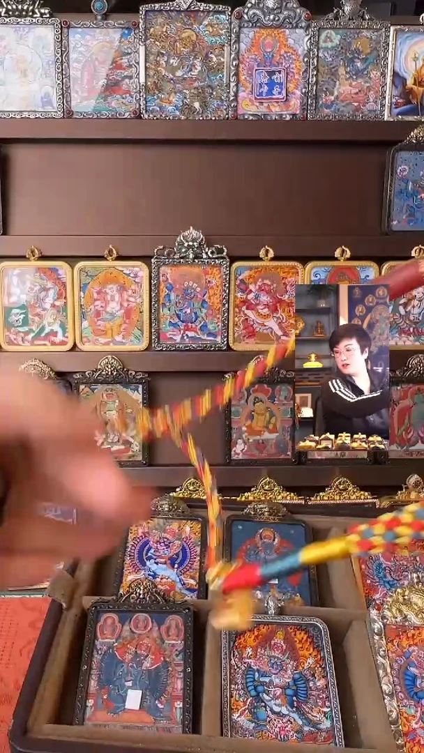 【闪购商品】吊坠大胖唐卡艺术绑绳