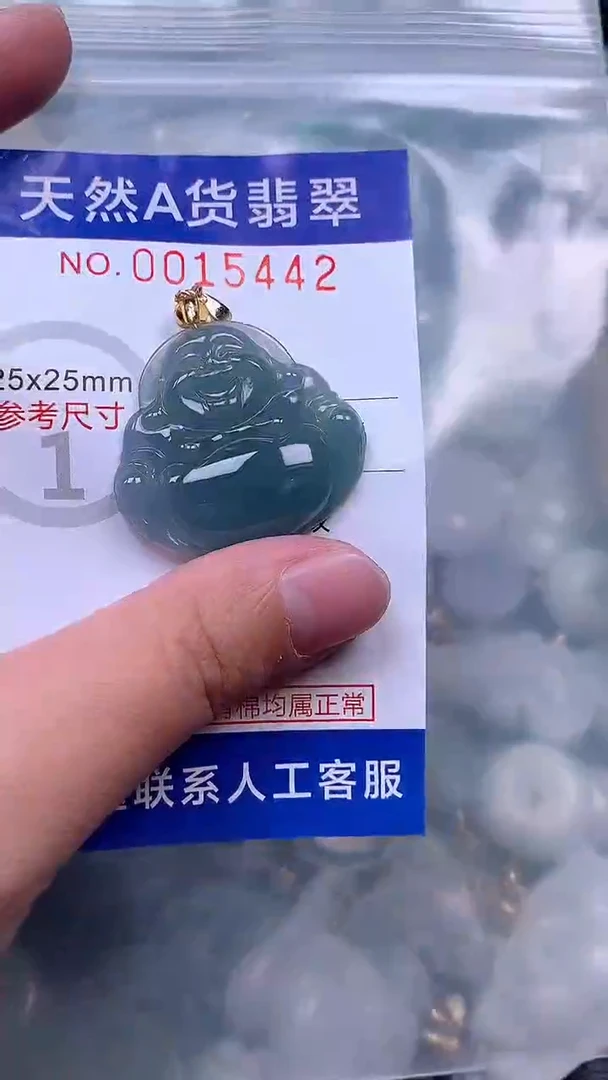 吊坠(赠链)未镶嵌翡翠1