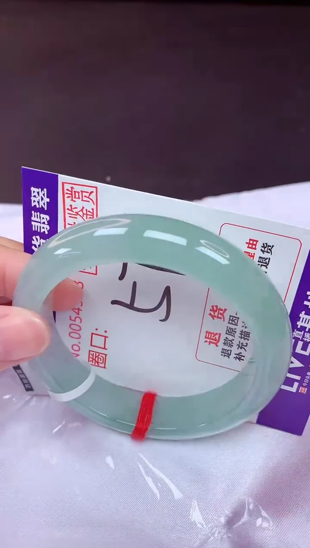 未镶嵌手镯翡翠57（48小时鉴赏期 ）