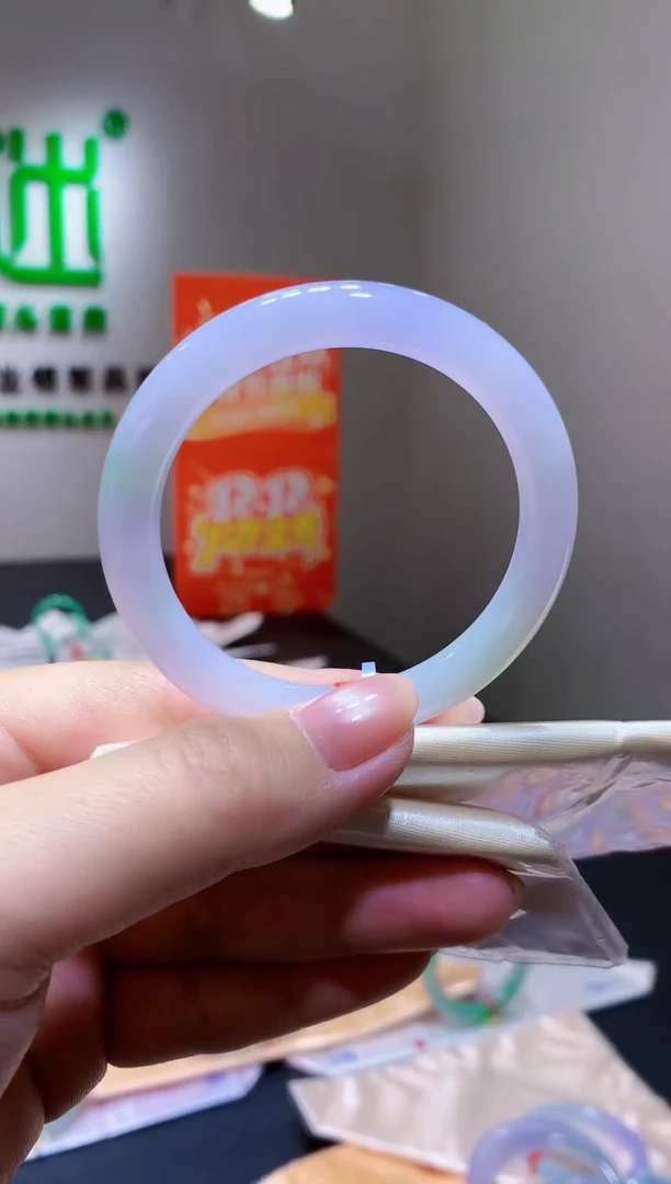 未镶嵌手镯翡翠t88天然A货缅甸翡翠53.2