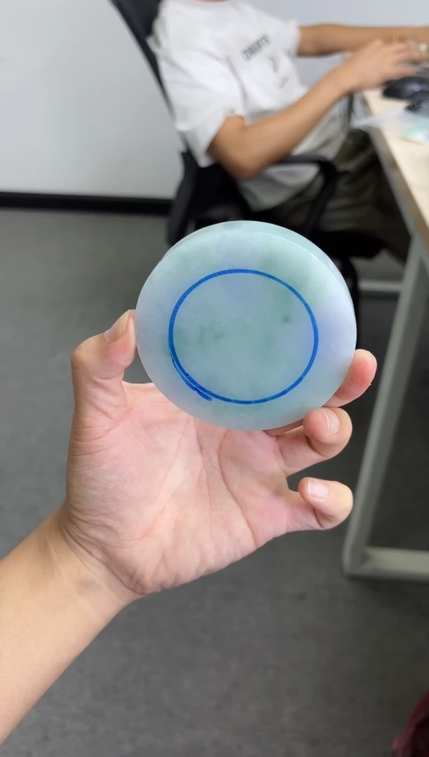 未镶嵌手镯定制翡翠娟*手镯