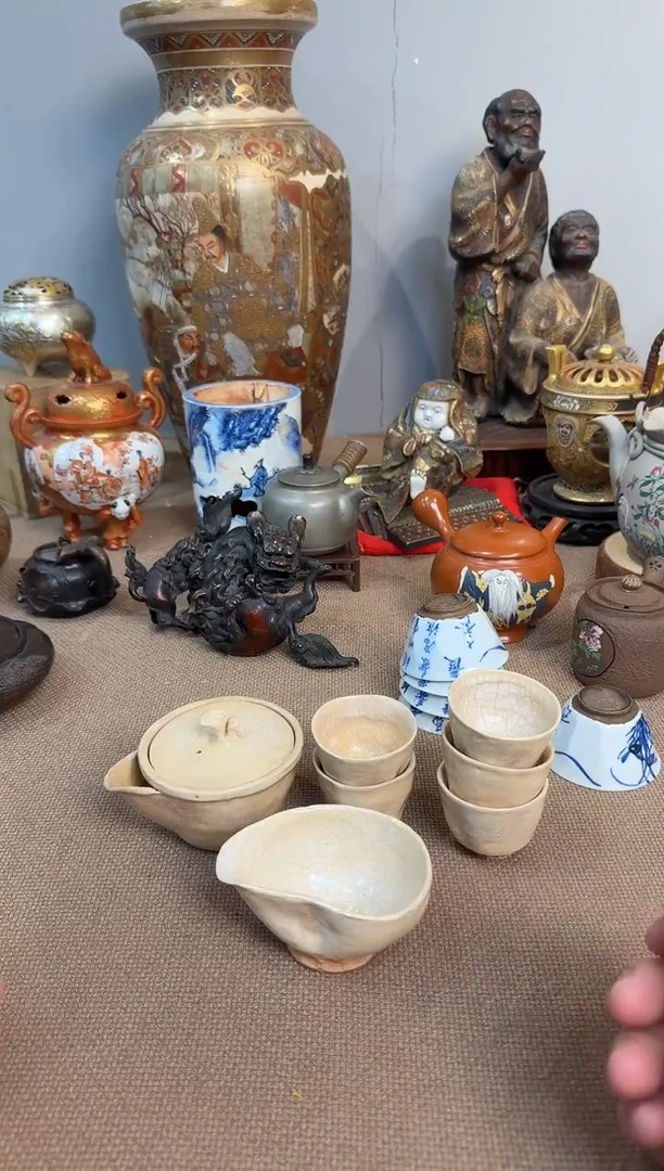 二六烧素胎茶具套