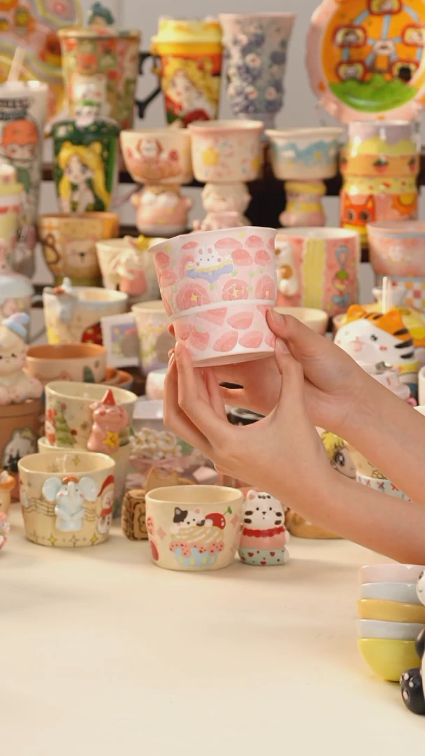 其他景德镇釉下彩手绘设计师款陶瓷