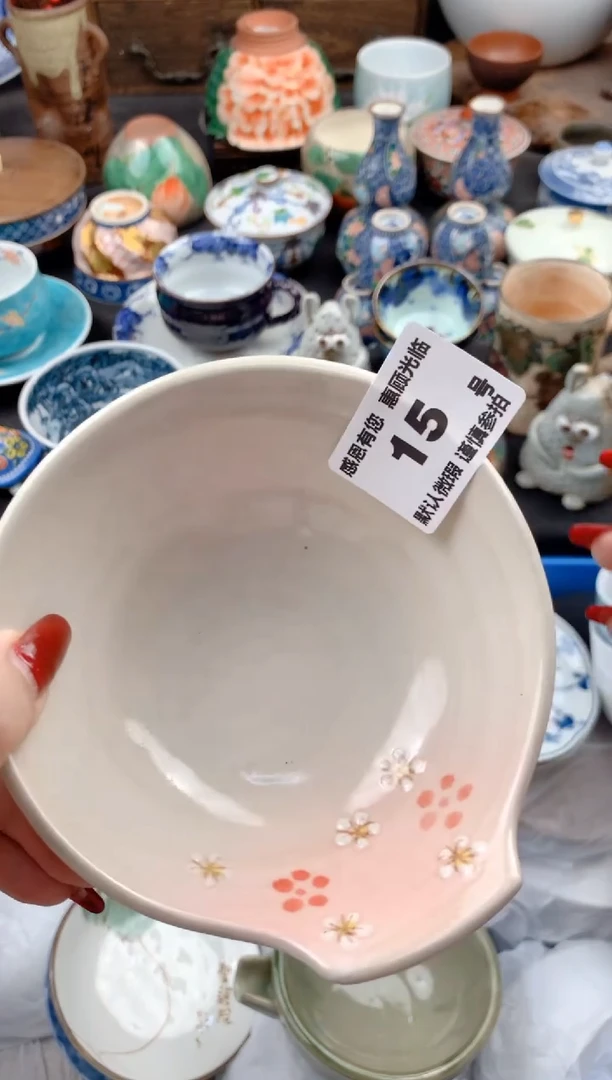 【闪购商品】瓷片15号九姑娘工艺品瓷器