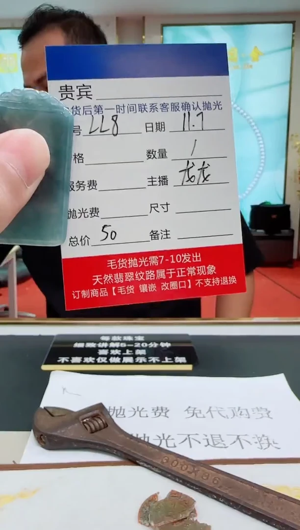 颈饰未镶嵌翡翠LL8翡翠吊坠-多样性发其一