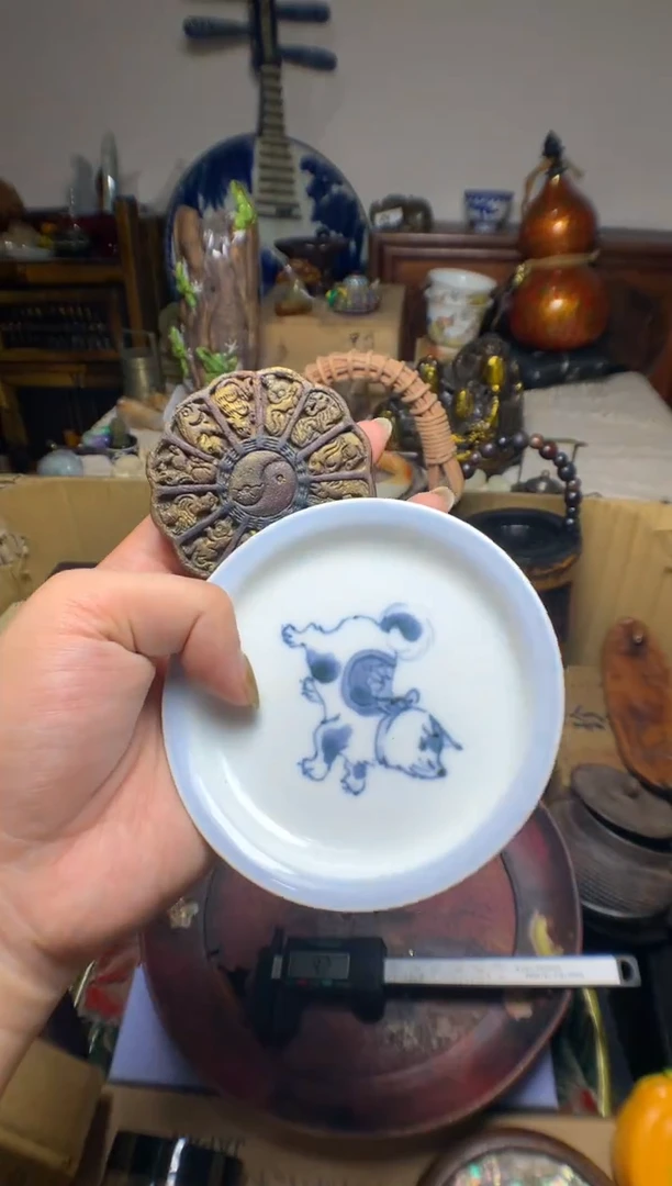 紫砂盖碗瓷器默认微瑕瓷器