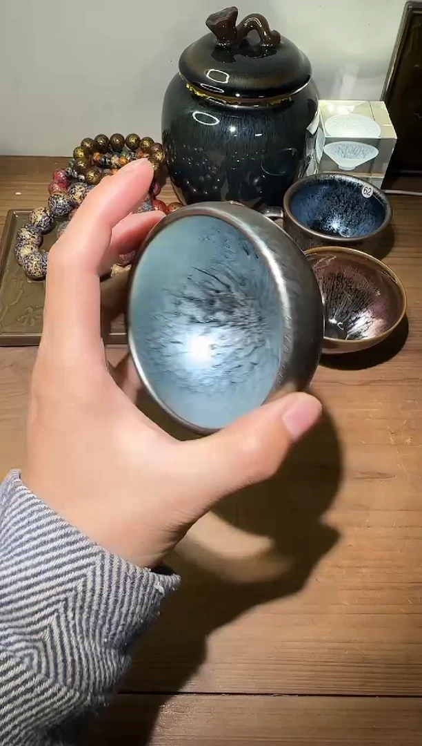 茶盏建阳建盏茶杯一只