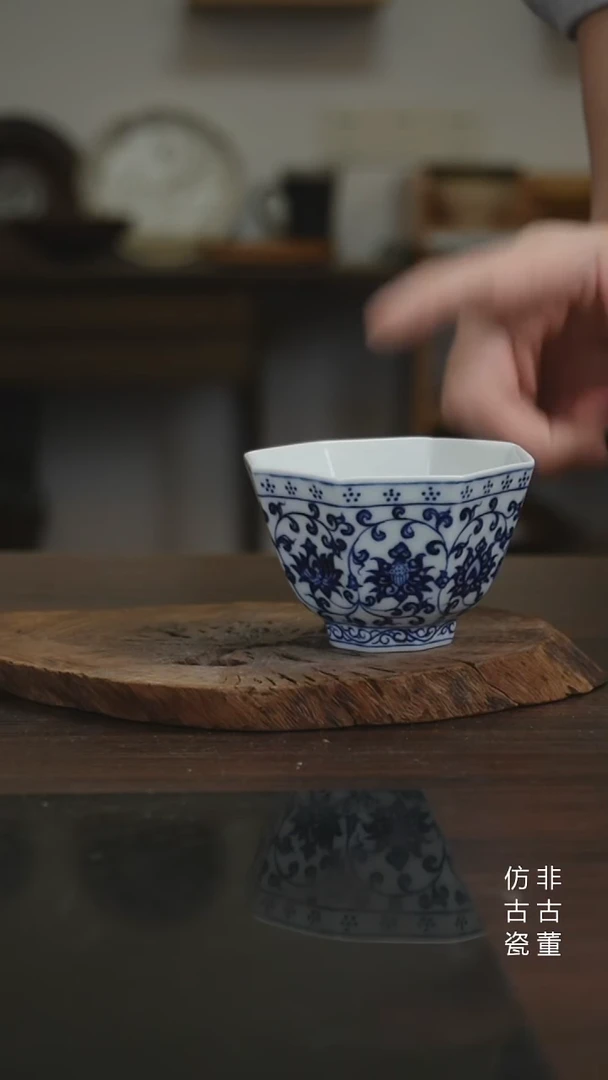 景德镇手工手绘陶瓷微瑕