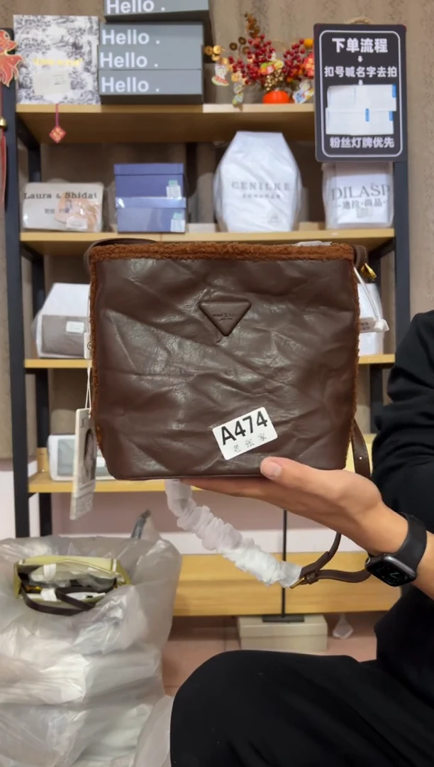 小牛剖层皮革老张家女包474