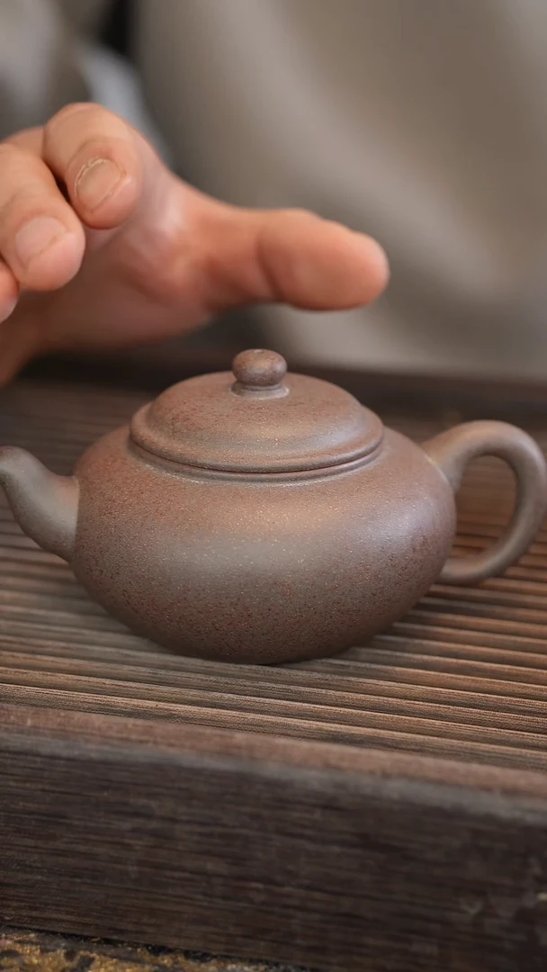 茶壶紫砂原矿手工制作240cc