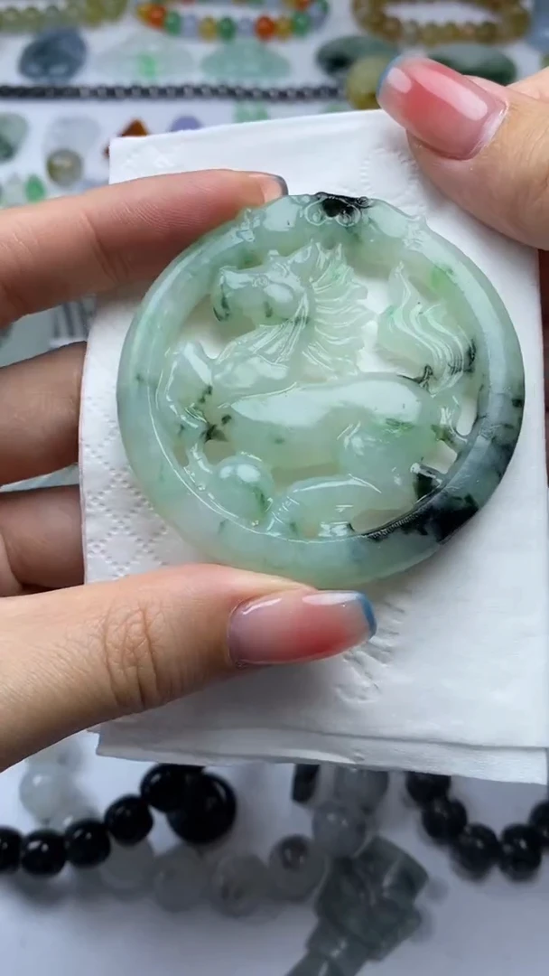 未镶嵌定制翡翠毛货定制不退不换