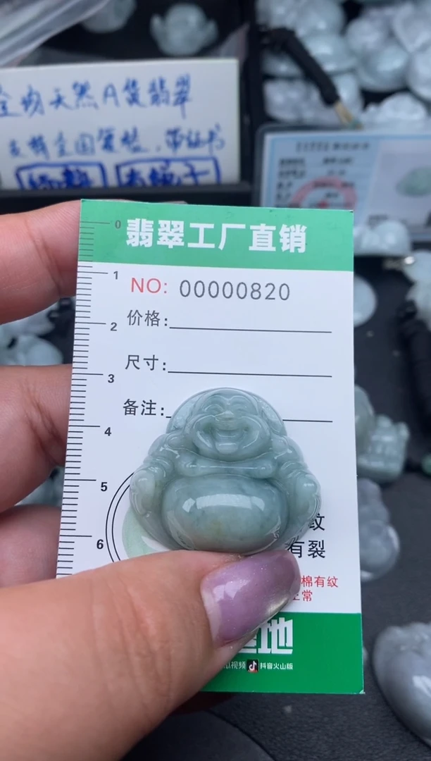 翡翠未镶嵌颈饰缅甸天然A货翡翠0820