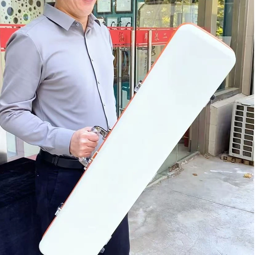 ABS加厚高档二胡盒乐器琴盒超纤专业防水双肩背拎手锁扣设计防潮