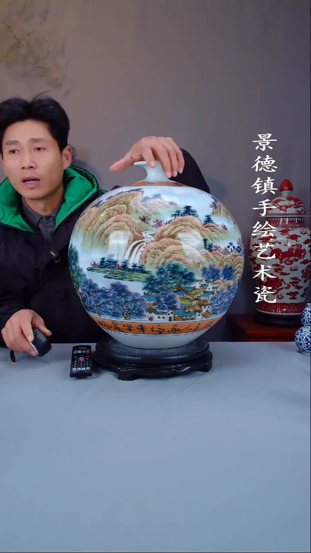 陶瓷景德镇手工手绘陶瓷46