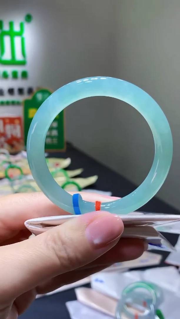 未镶嵌手镯翡翠k450天然A货缅甸翡翠56.5