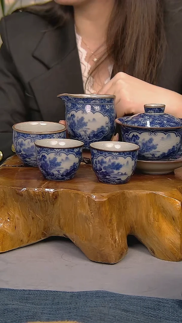 【闪购商品】简装家用款5件套 陶瓷家用茶具系列