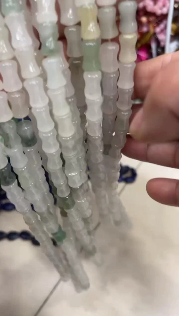 玛瑙/玉髓未镶嵌珠宝半成品两条