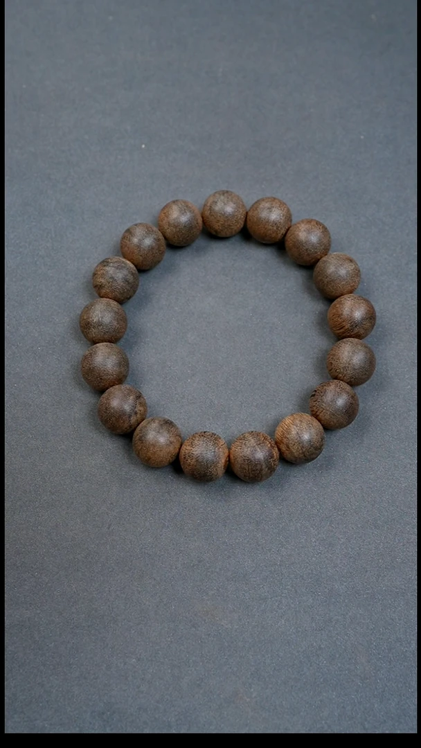 沉香手串13mm金星菩萨棋18.32g