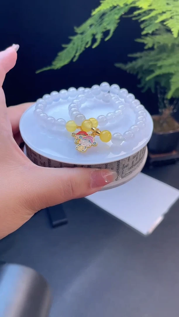 未镶嵌手串玛瑙/玉髓玛瑙手串多样性发一FL25092901