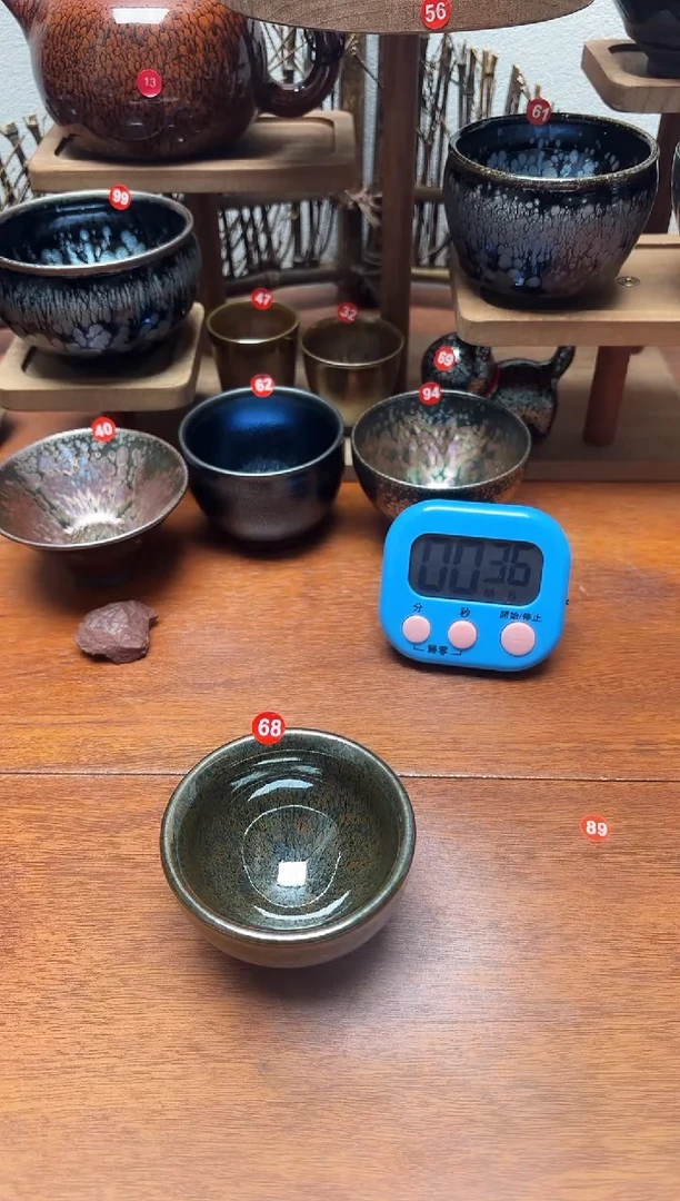 茶盏郭*兴68号建盏工匠茶器