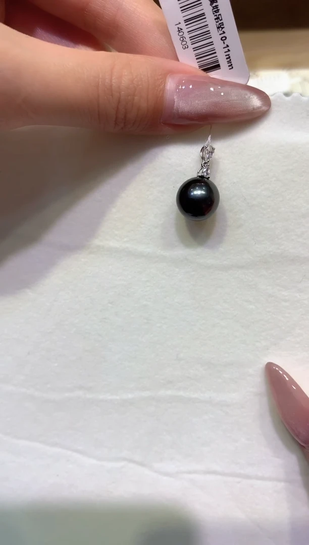 【闪购商品】海水珍珠吊坠（不含链）18K金镶嵌a76时尚