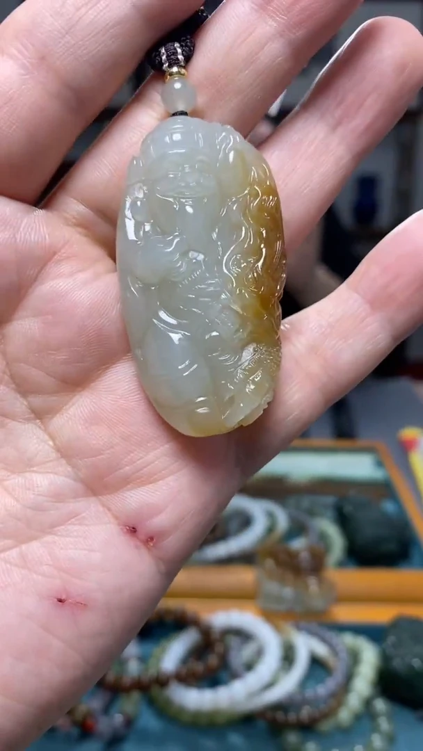 颈饰未镶嵌和田玉24