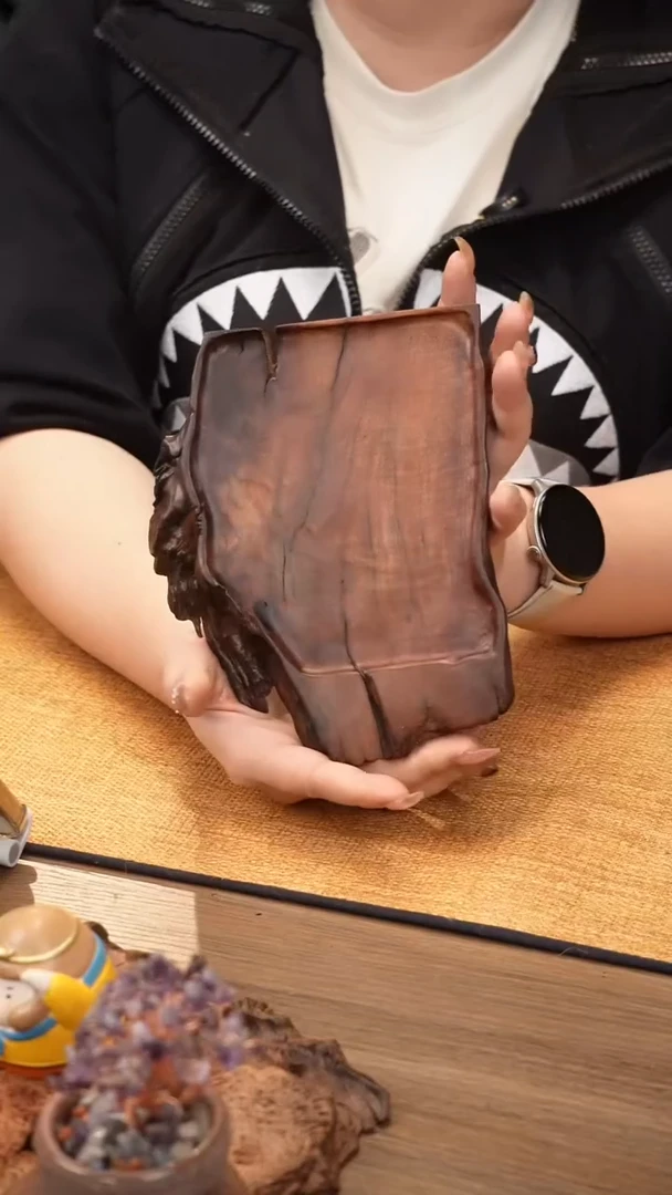 冷****^915号云小屋紫柚木壶承