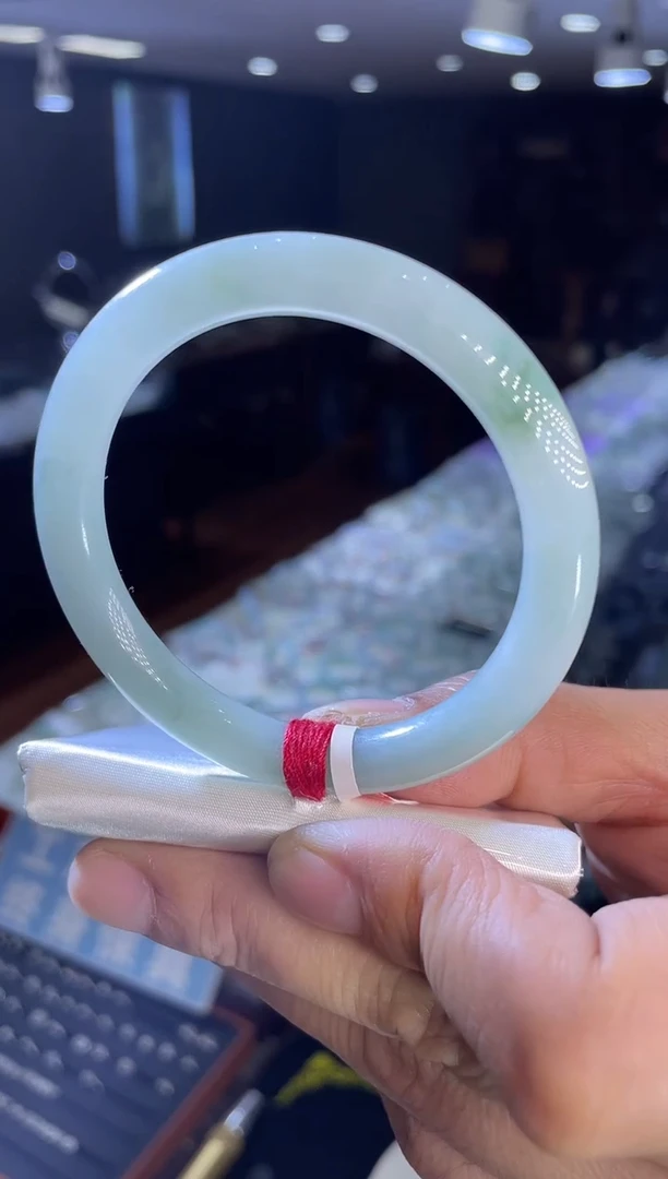 未镶嵌手镯翡翠正圈54-55