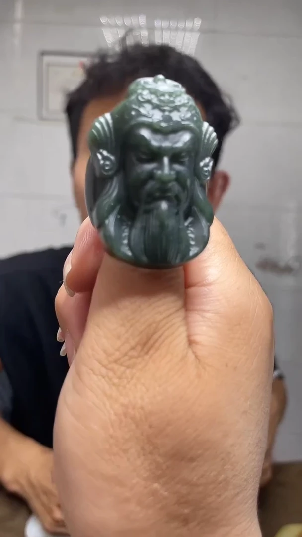 和田玉未镶嵌挂件1