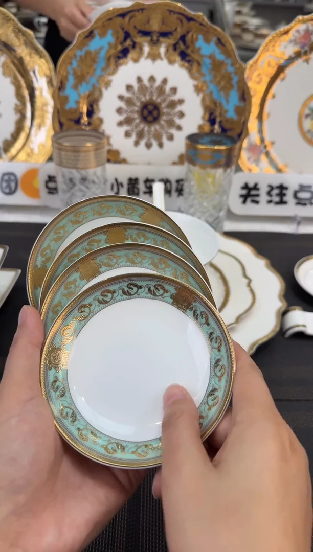 瓷片4英寸味碟4个