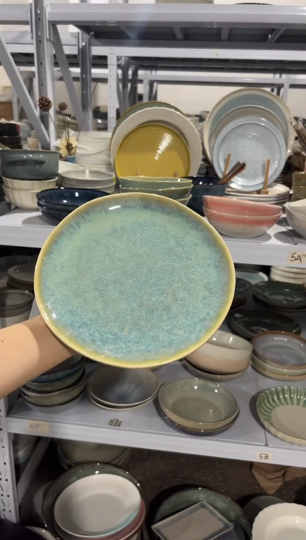 瓷片外贸尾货瑕疵满20包邮X F1D小盘