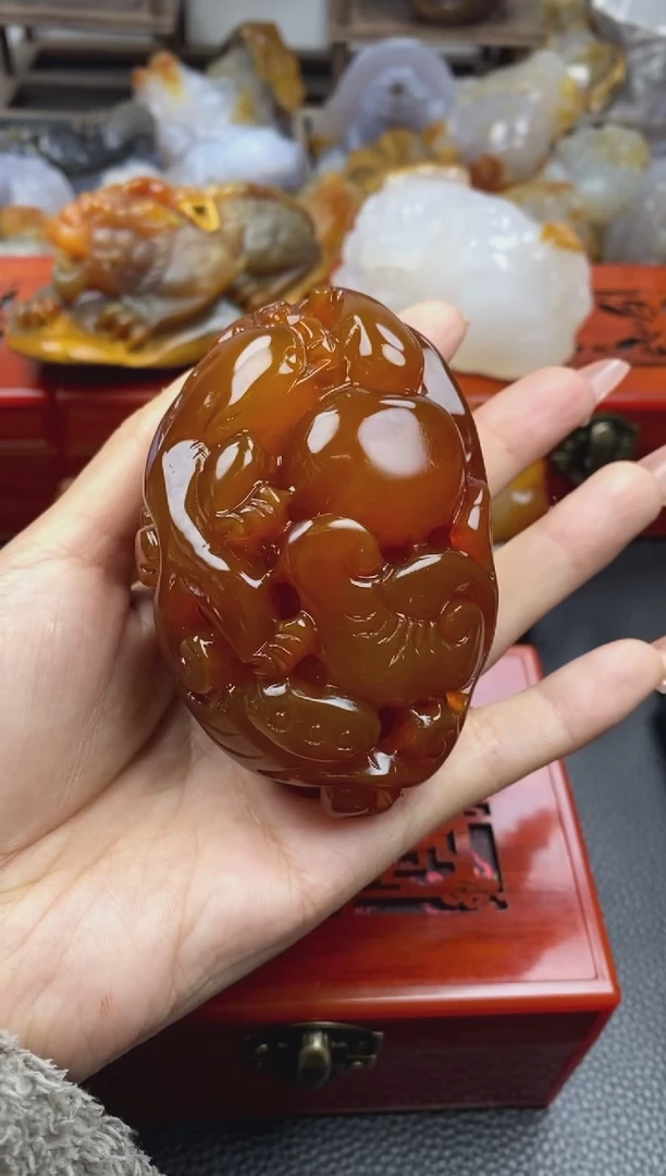 【闪购商品】玛瑙/玉髓手把未镶嵌00